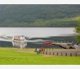 Cruise boat at Tarbet pier