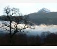 Ben Lomond above the mist