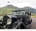 Rolls Royce in hall car park