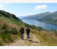 Walking above Loch Long